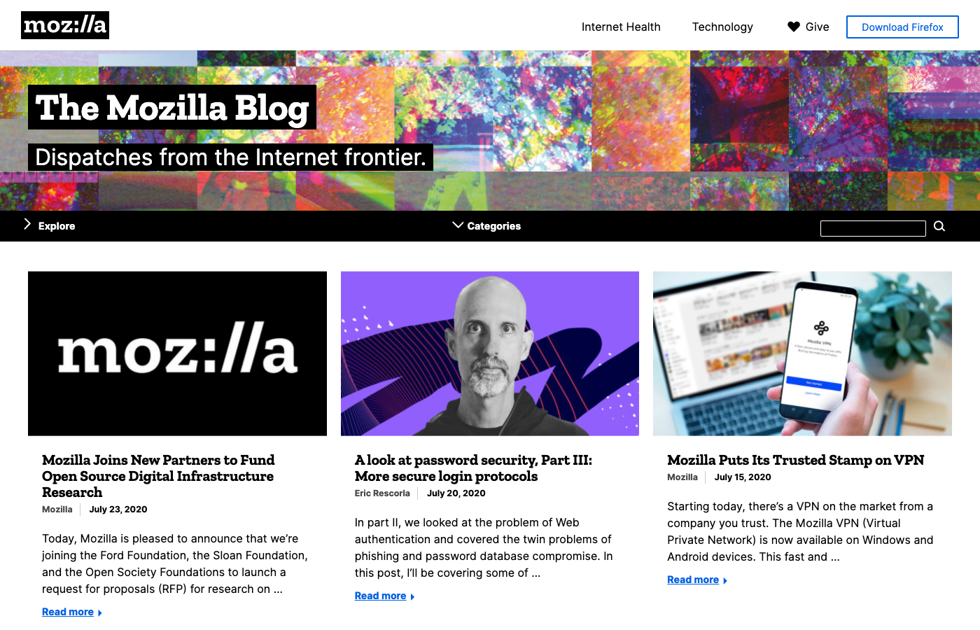 The Mozilla Blog